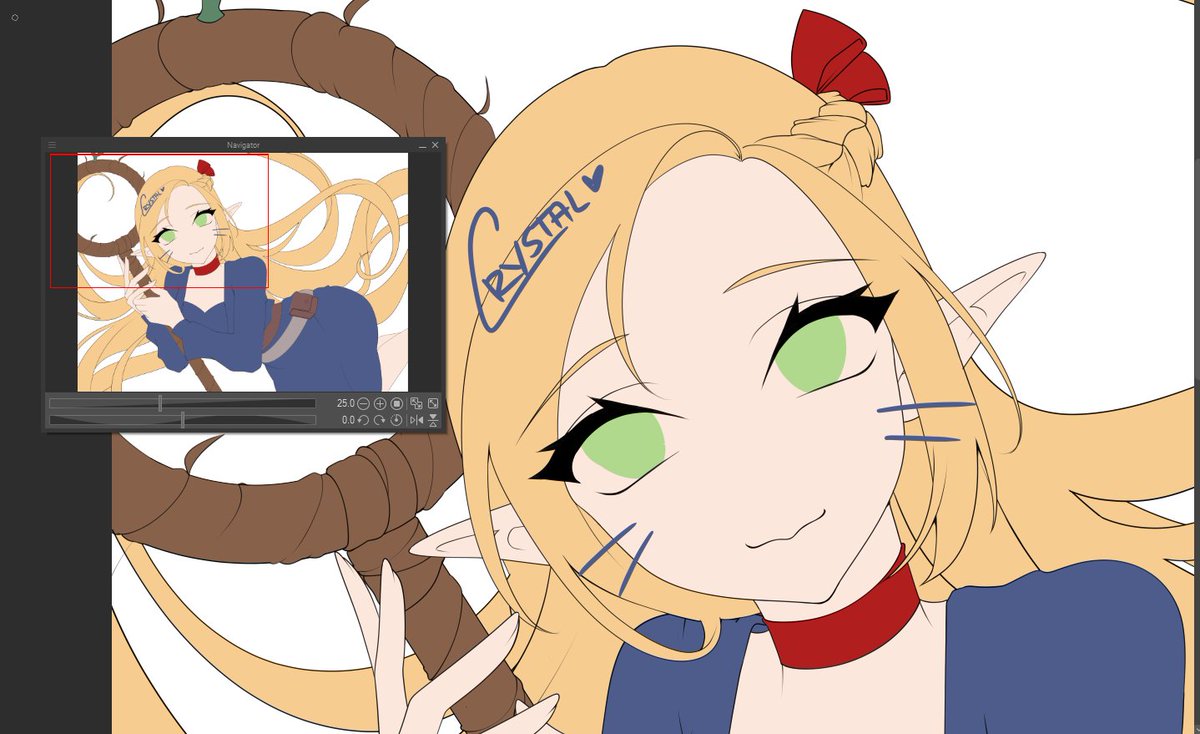 Crystallev3's tweet image. I finally watched it!!🥰

#ダンジョン飯 #deliciousindungeon #Marcille