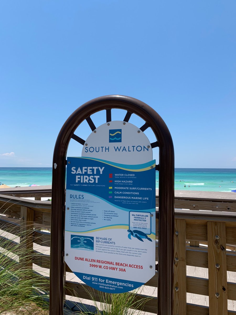 No matter the season, safety comes first on the beaches of #SouthWalton. 🚩

Brush up on our beach safety tips today: ow.ly/Era950XuU9g