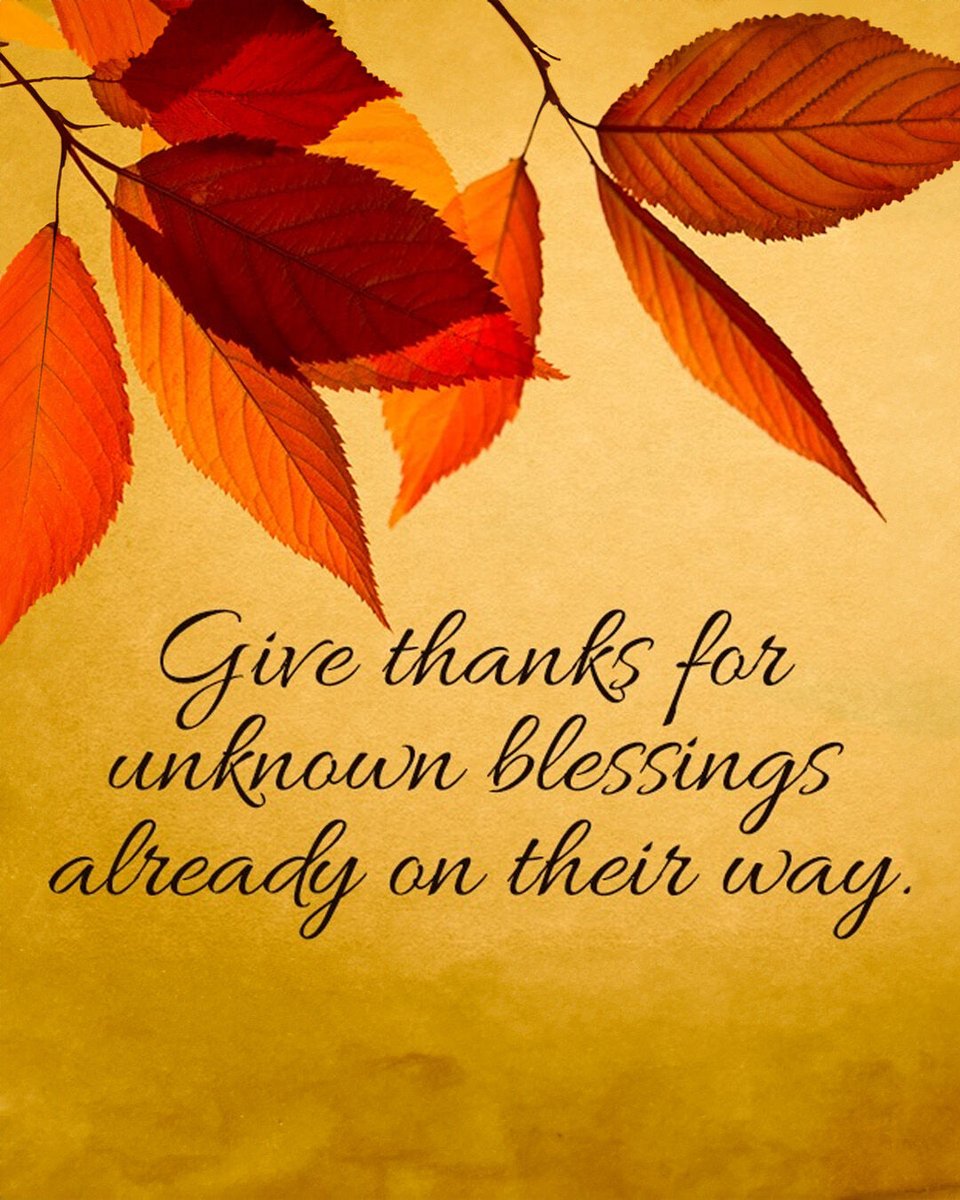 FamilyFiction's tweet image. Give thanks for unknown blessings that are already on their way!