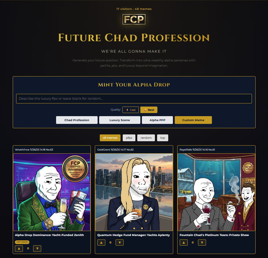 Future Chad Professions tweet media