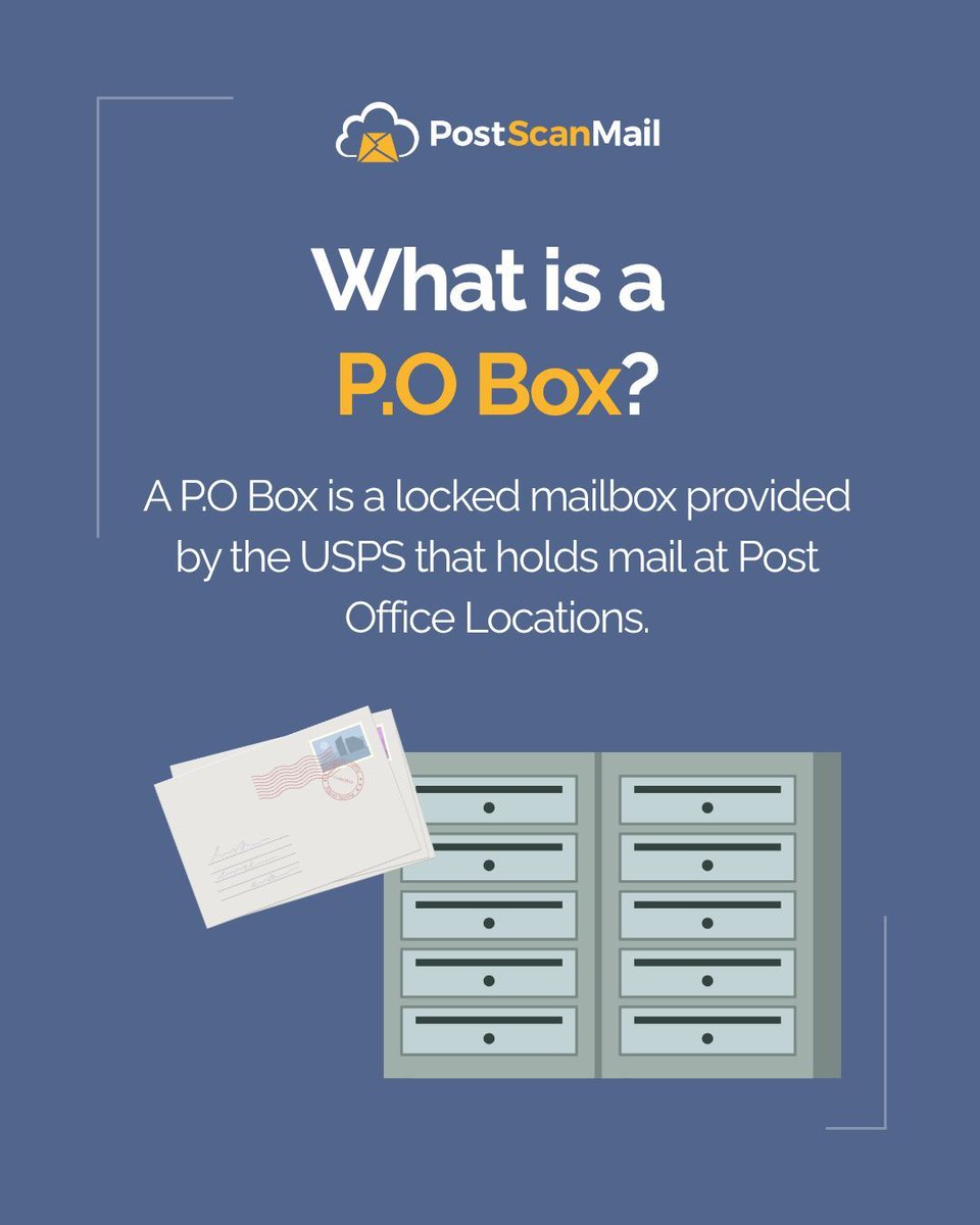 PostScanMail's tweet image. Virtual Address vs. P.O. Box — what’s better for your business?

With a virtual mailbox from @PostScanMail, you get a real street address, mail forwarding &amp;amp; instant online access. 📬✨ 

Swipe to learn the difference a virtual mailbox can make for you!

#virtualmailbox