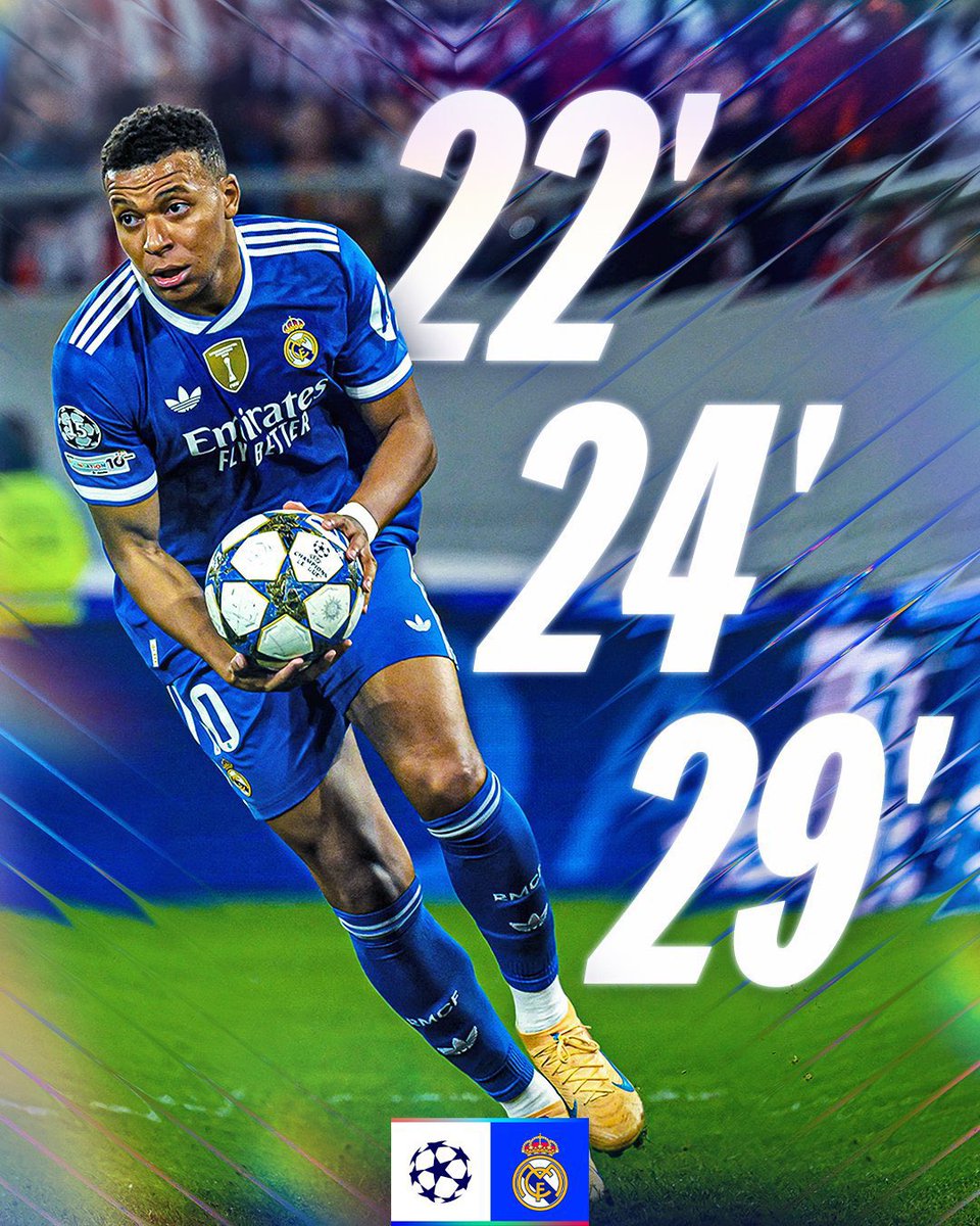 نهاية المباراة: أولمبياكوس 3-4 ريال مدريد 
مبروك الفوز الكبير لرجال مدريد 🦾🦾🦾🦾

#هلا_مدريد 
#دوري_أبطال_أوروبا