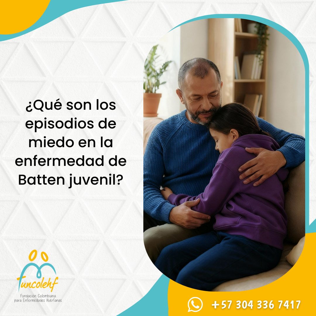 BattenFuncolehf's tweet photo. En la #EnfermedadDeBatten juvenil pueden aparecer episodios repentinos de miedo o ansiedad, desencadenados por sonidos, cambios o molestias físicas
Un entorno calmado, rutinas estables y el apoyo de profesionales de la salud son claves
Fuente: https://t.co/Zk2G2kmmNz
#FUNCOLEHF https://t.co/qL4WYNQHb3