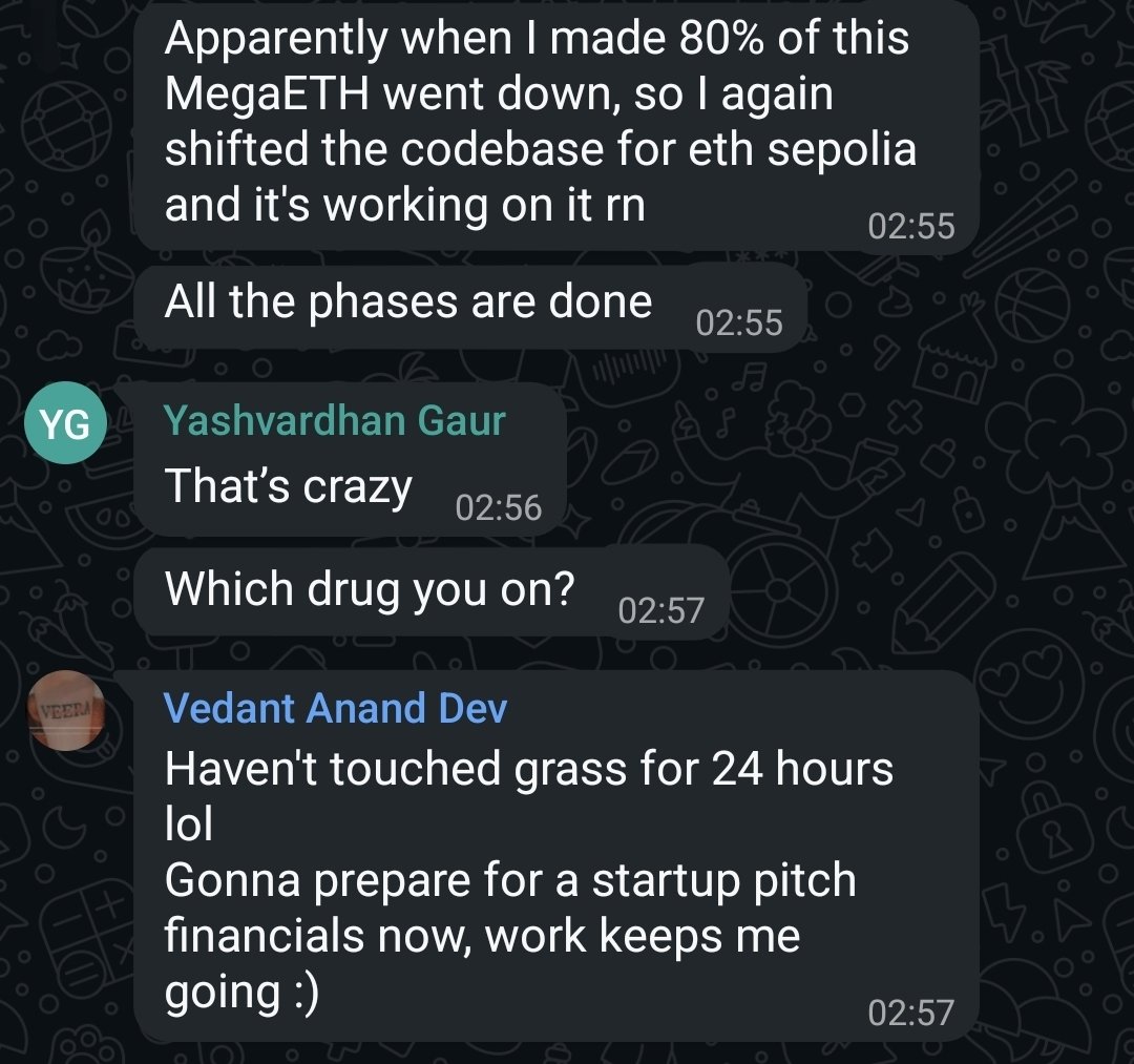 ManWithCodes's tweet image. 3 am talks.. Extremely dedicated team!.. I don&apos;t need a army, when I have these ninjas.