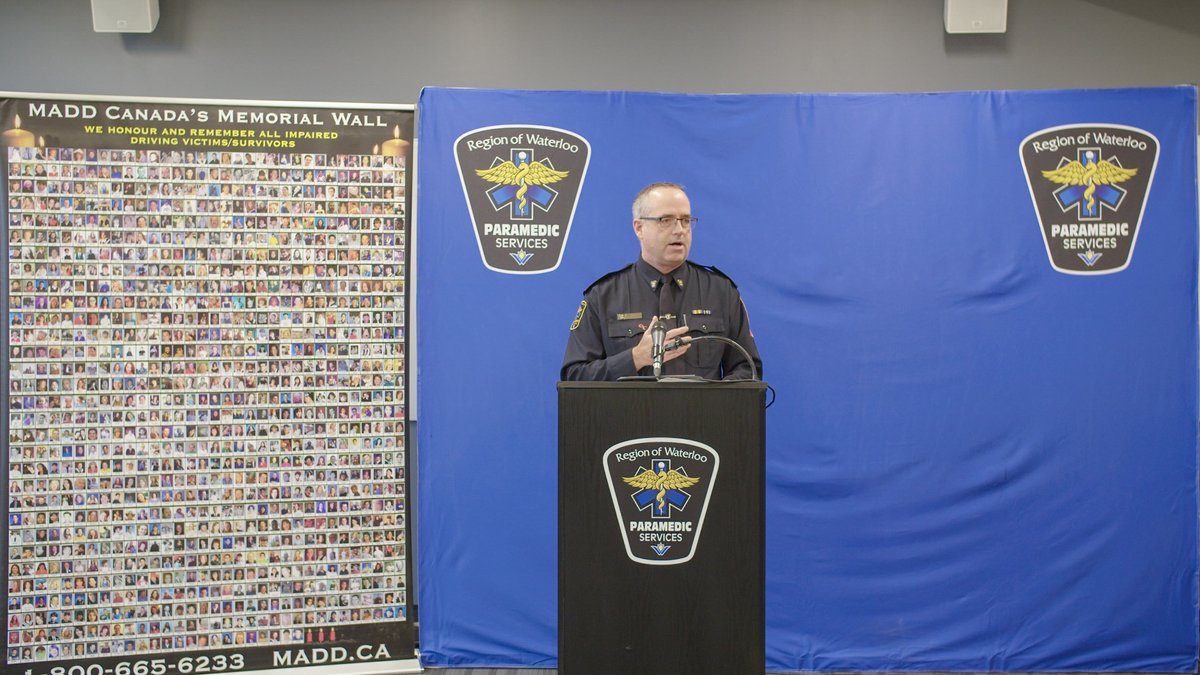 ROWParamedics's tweet photo. Today we were honoured to co-host the 2025 Project Red Ribbon Kick-off with MADD Waterloo. Every red ribbon is a promise: to drive sober and protect what matters most. Join us—make the roads safe for everyone. #ProjectRedRibbon #DriveSober” https://t.co/b2tw7Htibx