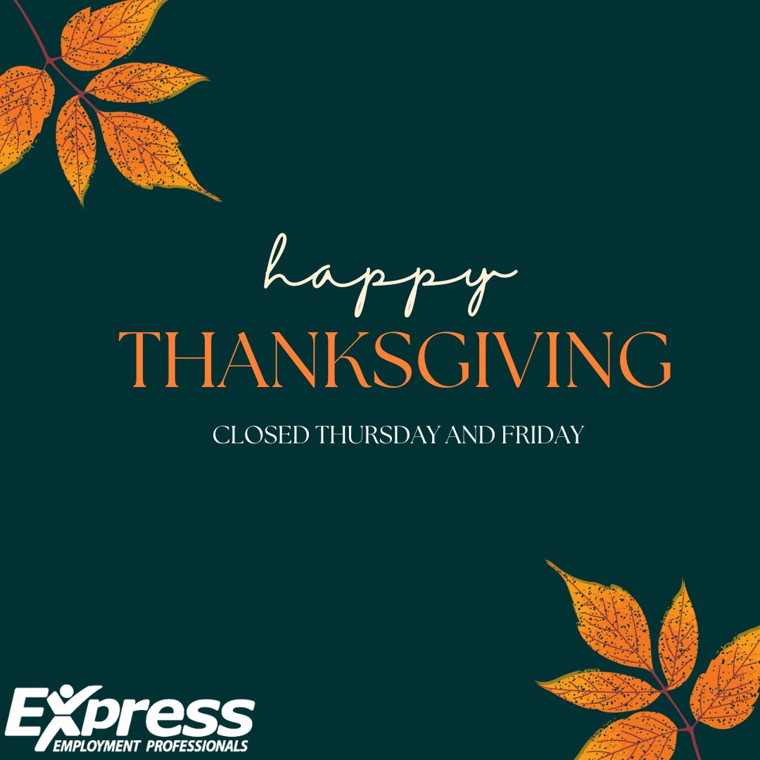 🦃✨ Happy Thanksgiving from all of us! ✨🦃

We’re grateful for our amazing community and wish you a holiday filled with joy, laughter, and cherished moments with loved ones.

Please note: our office will be closed on Thursday and Friday so our team can spend time with...
