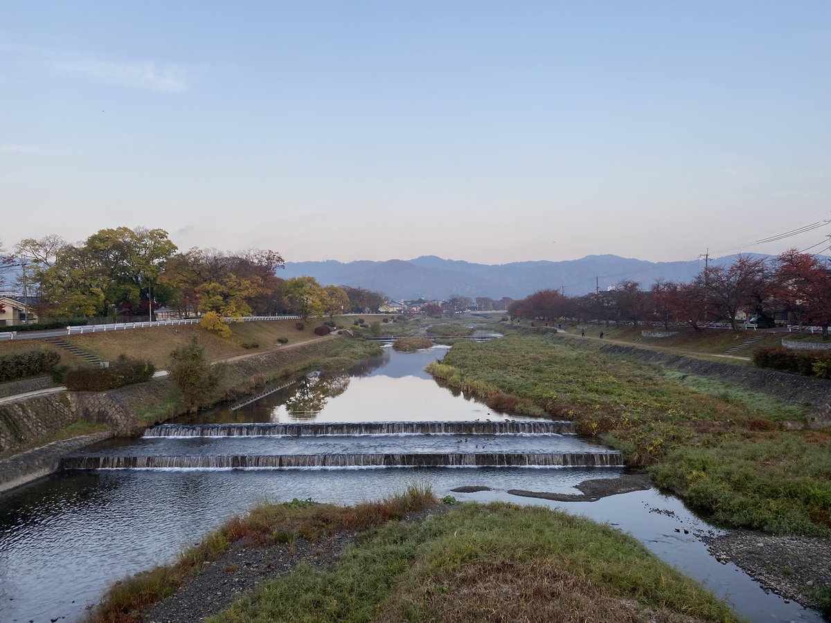 kamokamokai's tweet image. 今日の賀茂川。
2025年11月27日
#Kyoto #kyokamo #鴨川 #京都