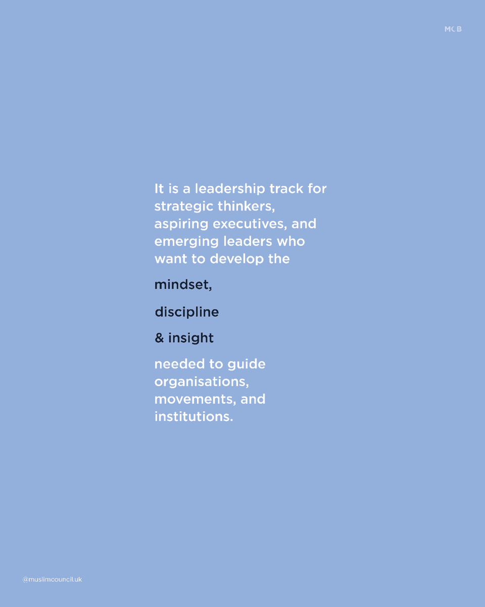 MuslimCouncil's tweet image. 🌟 So, what is the Visionary Leadership Programme?

We&apos;re inviting you to embark on a transformative journey through our #Leadership Programmes - designed to #empower the next generation of #Muslim changemakers! ✨

Are you ready to be a leader? Visit mcb.org.uk/visionary for…