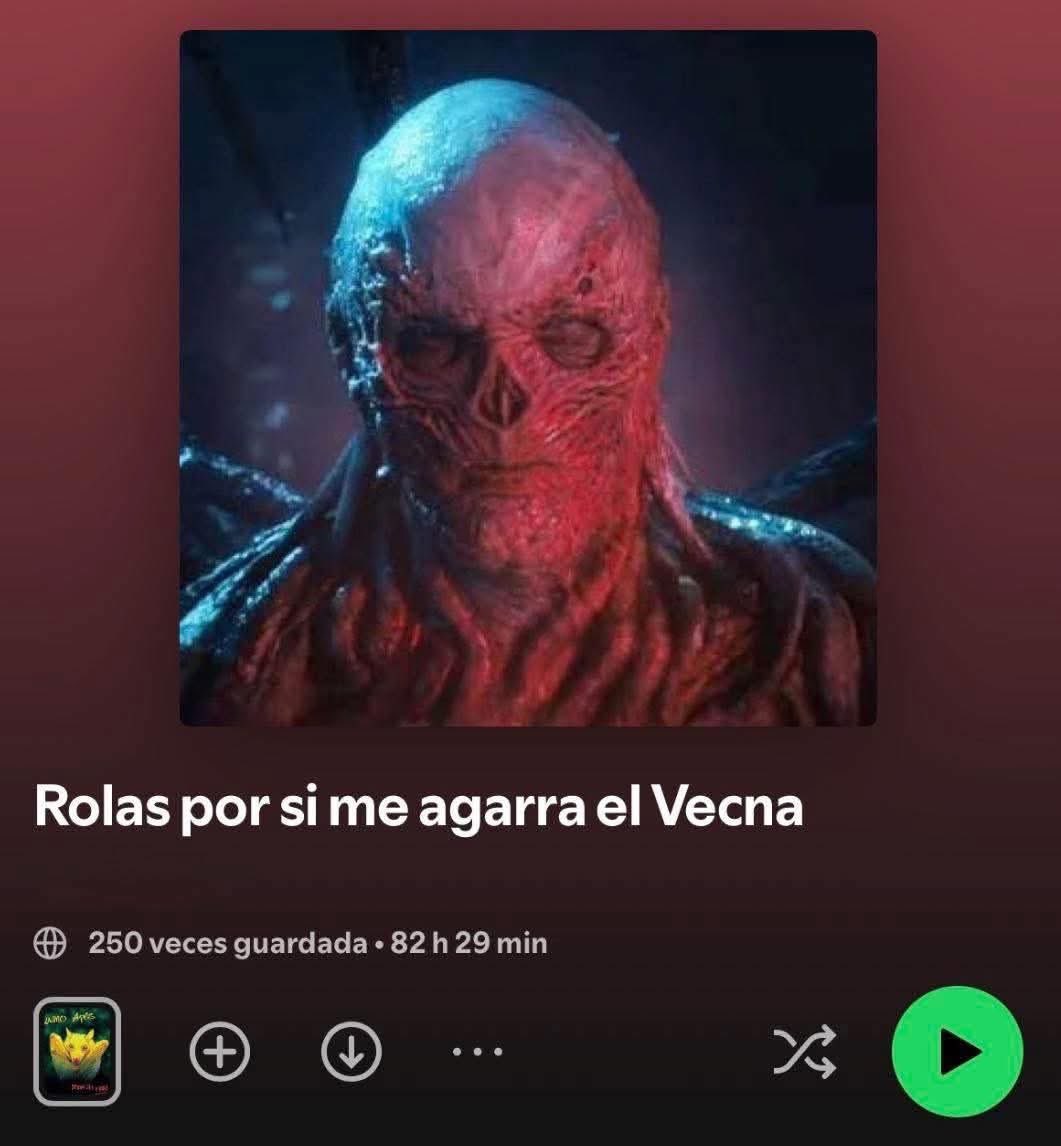 caffrey05's tweet photo. EN 3 HORAS REGRESA EL PINSHE VECNA Y YO, YO YA SAQUÉ MI AMULETO 

#StrangerThings https://t.co/QYgUBcu35Z