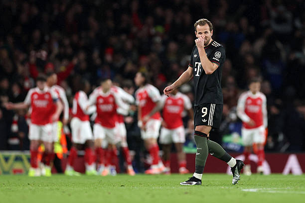 karthikadhaigal's tweet image. Harry Kane at the Emirates Stadium 🏟️