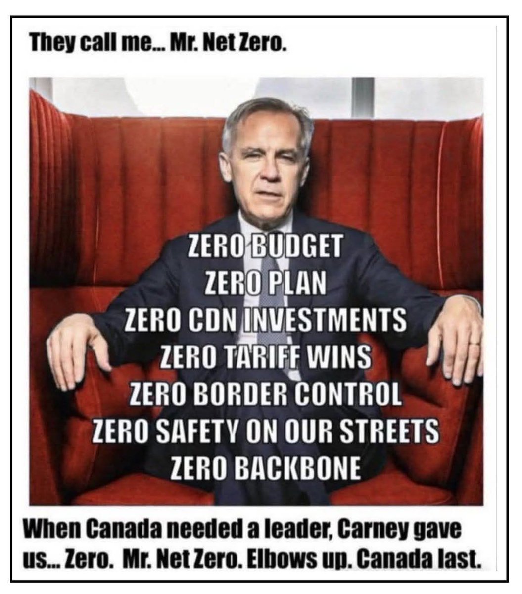 #MrNetZero #CarneyChristmas #Zero #NoPlan