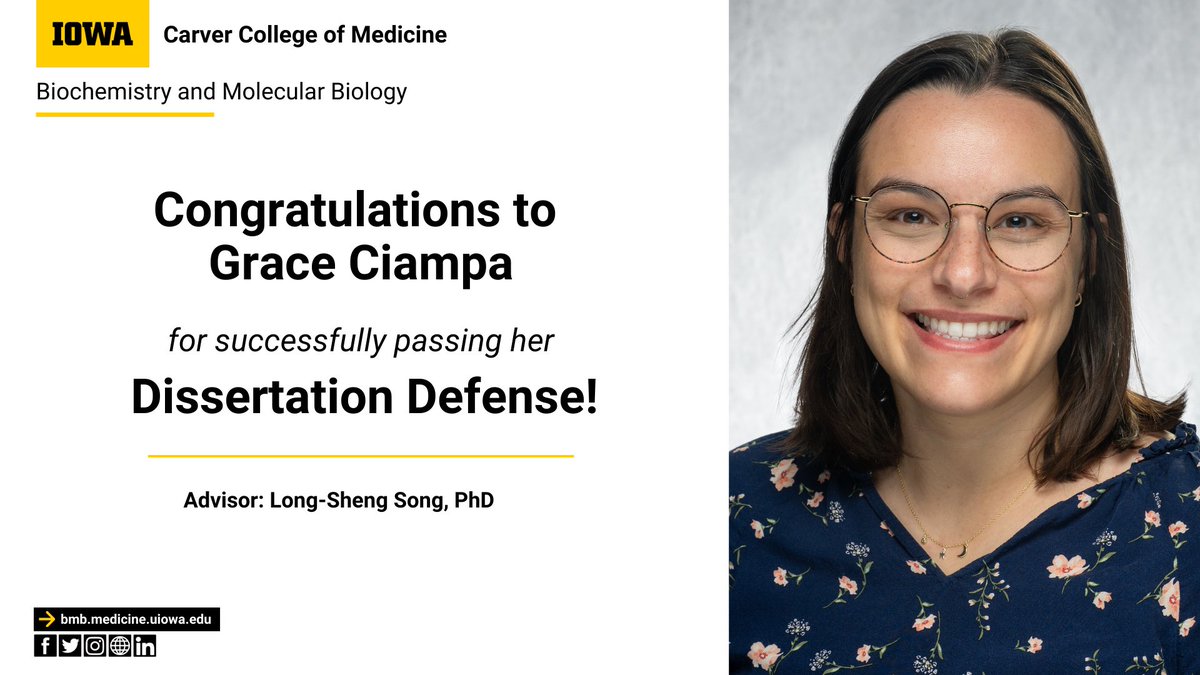 Department of Biochemistry and Molecular Biology tweet media