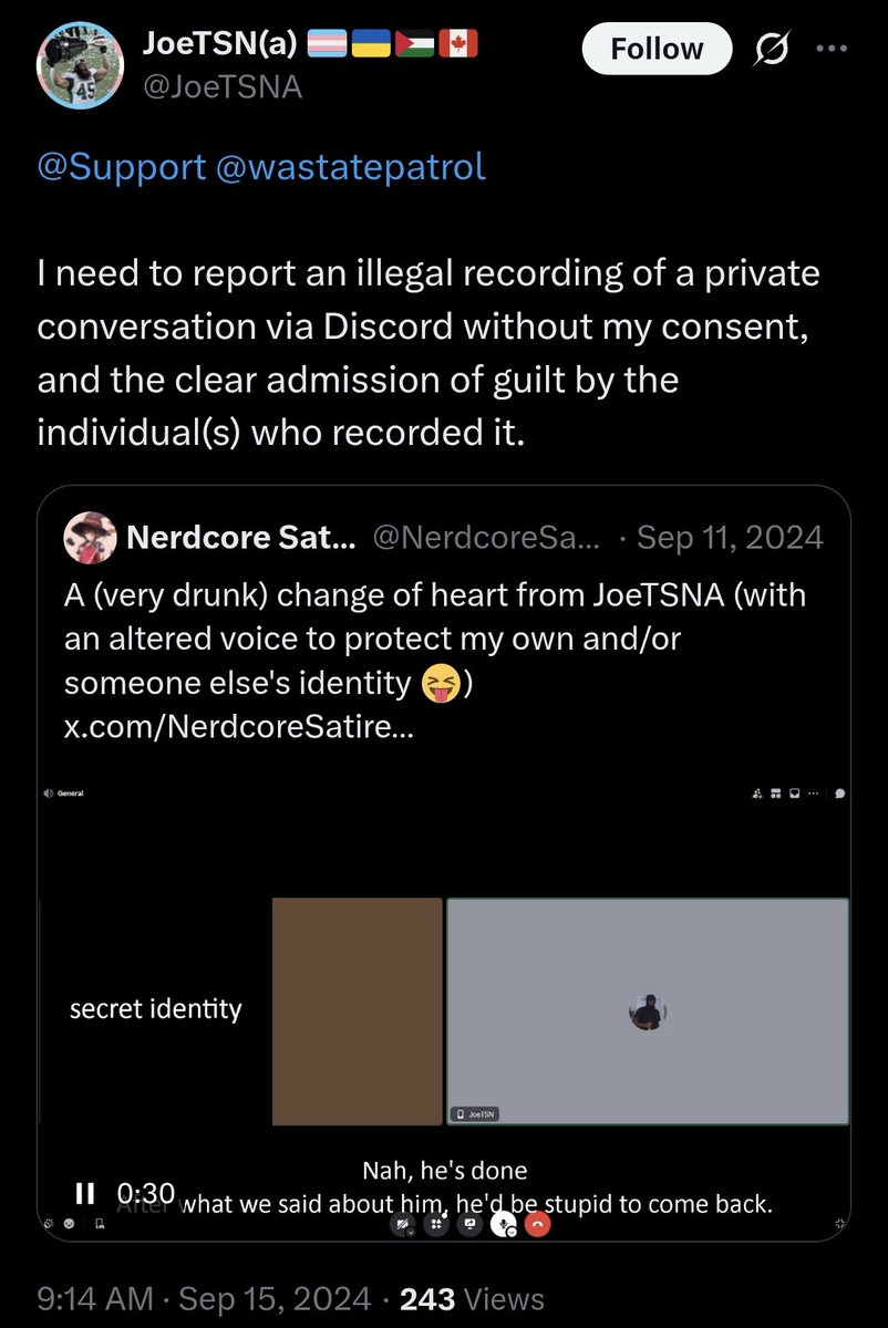 TheBroDelta's tweet photo. Okay dropping formalities for a sec. So either that admission that came out is real an was "illegally" recorded, or it's AI fake and bozo was willing to lie to the police to pursue legal action (personal gain). Who's to say?

https://t.co/j1AvuT6I55

https://t.co/SzQB4tsbMt https://t.co/MjBPzZq0Hq