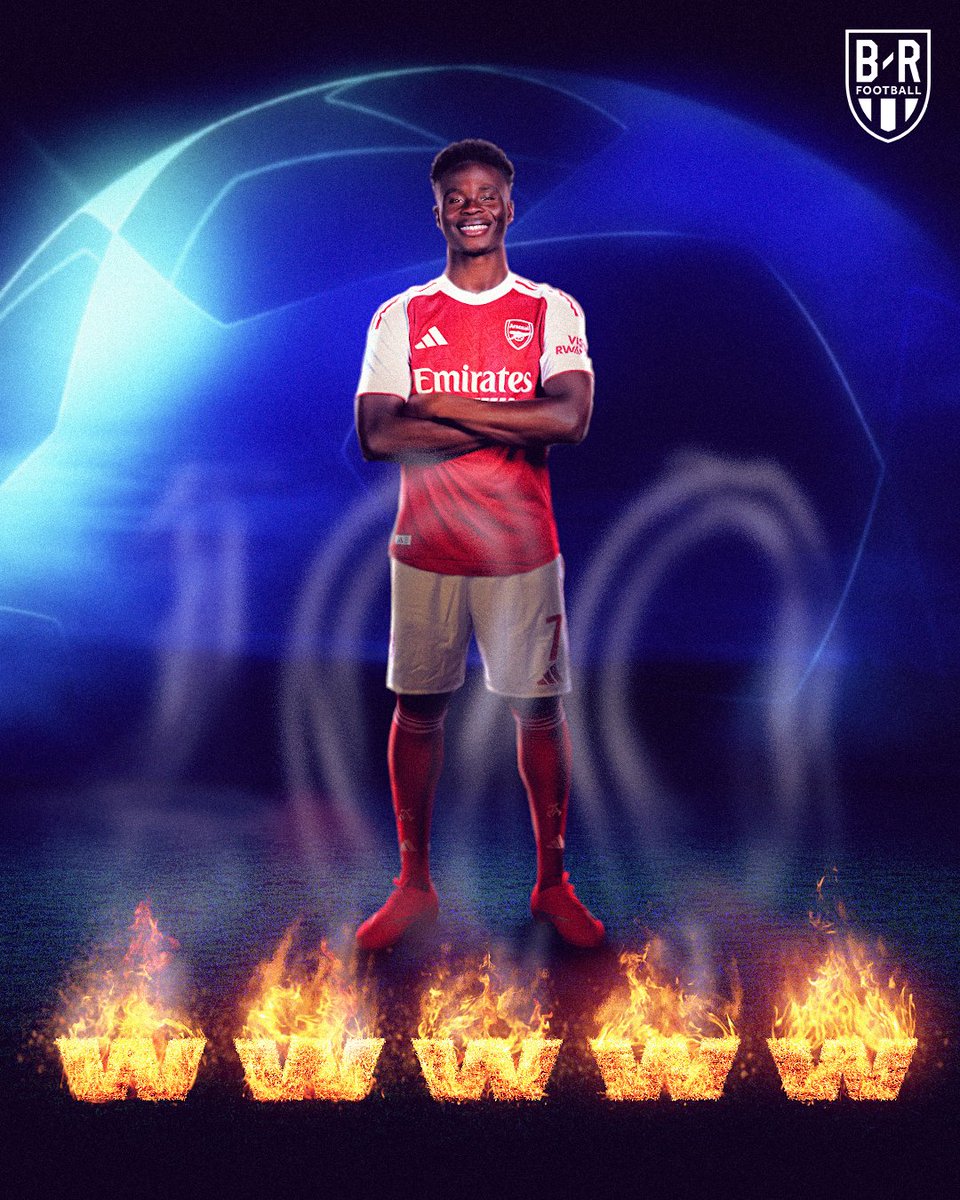 brfootball's tweet image. Only one team is left with a perfect Champions League record: Arsenal 💯