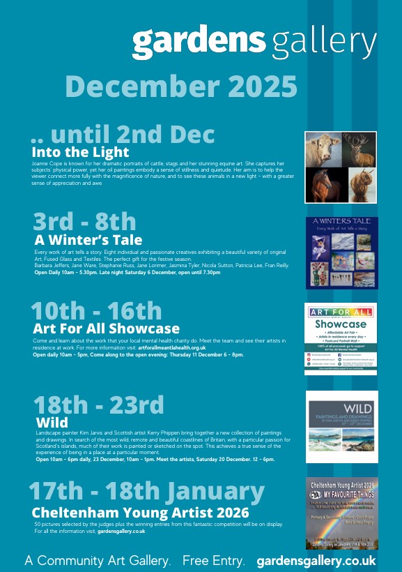 gardensgallery's tweet photo. A few December dates for your calendars. https://t.co/LyQJ6VMn1O