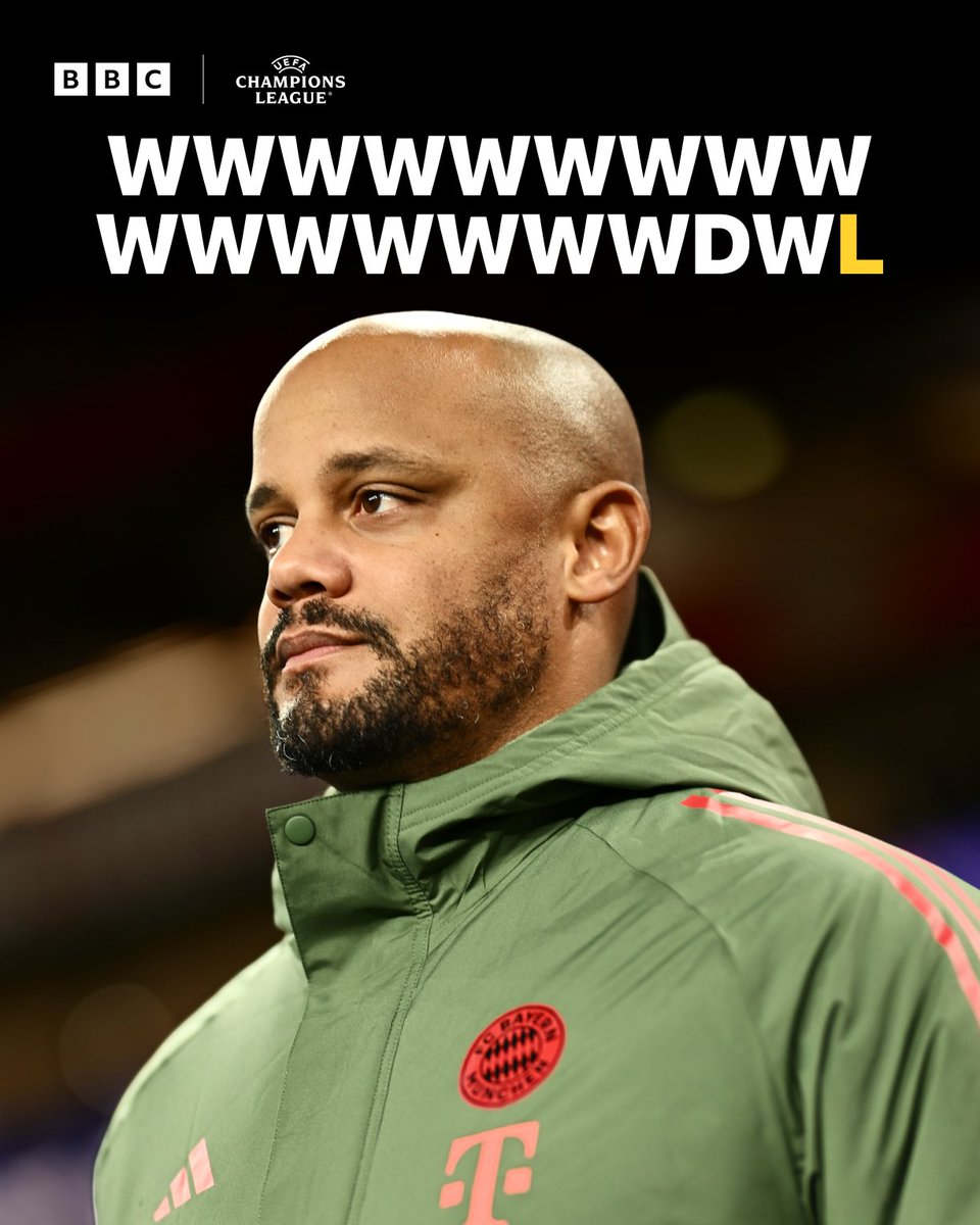 BBCSport's tweet image. 18 games unbeaten... until tonight ❌

Arsenal become the first team to beat Vincent Kompany&apos;s Bayern Munich this season.