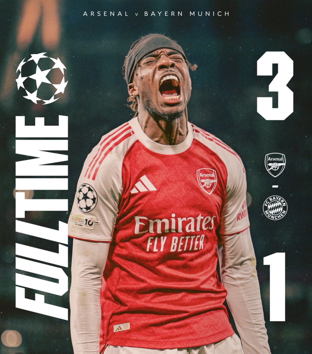 Adithegunner's tweet image. The magnitude of this victory is massive. So casually madueke replaced trossard as if it never happened and my god what a goal he scored. After that each sub was a statement of the depth. What levels, what class. Thank you @m8arteta ❤️🔴 #Arsenal #AFCFCB #UCL #AFC #Madueke