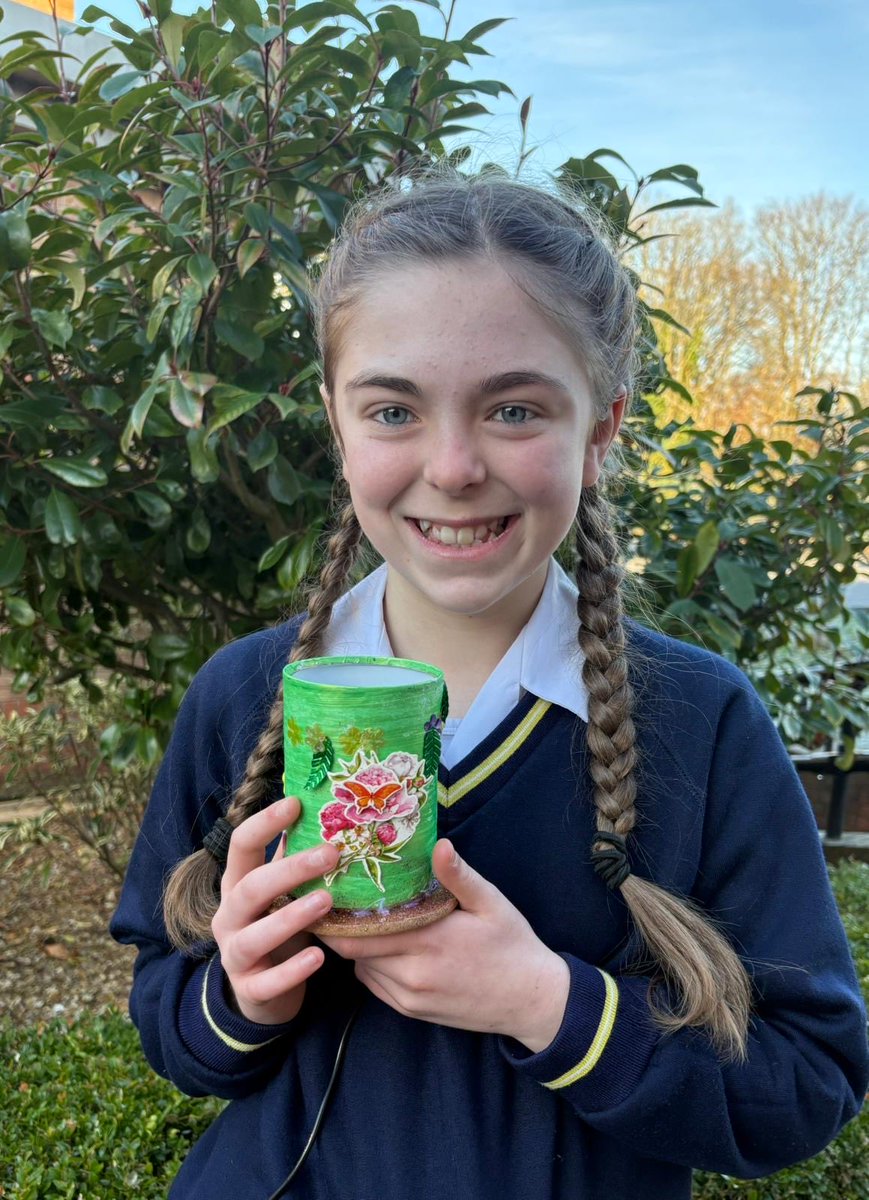 DrCasserly's tweet image. We had a brilliant Deep Learning Day with Year 7 greatly enjoying their art and design project. Congratulations to such an incredibly creative and hugely  talented young lady! So proud of you!