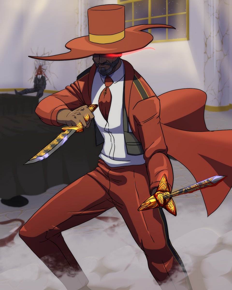 MikeToneyDesign's tweet image. It's called Black Flower Blossoms. 
It's a story centered around an affluent family of assassins. The concept itself is a mix of The Fresh Prince of Bel-Air and John Wick. This particular family sits on a high council that observes the world of assassinations.