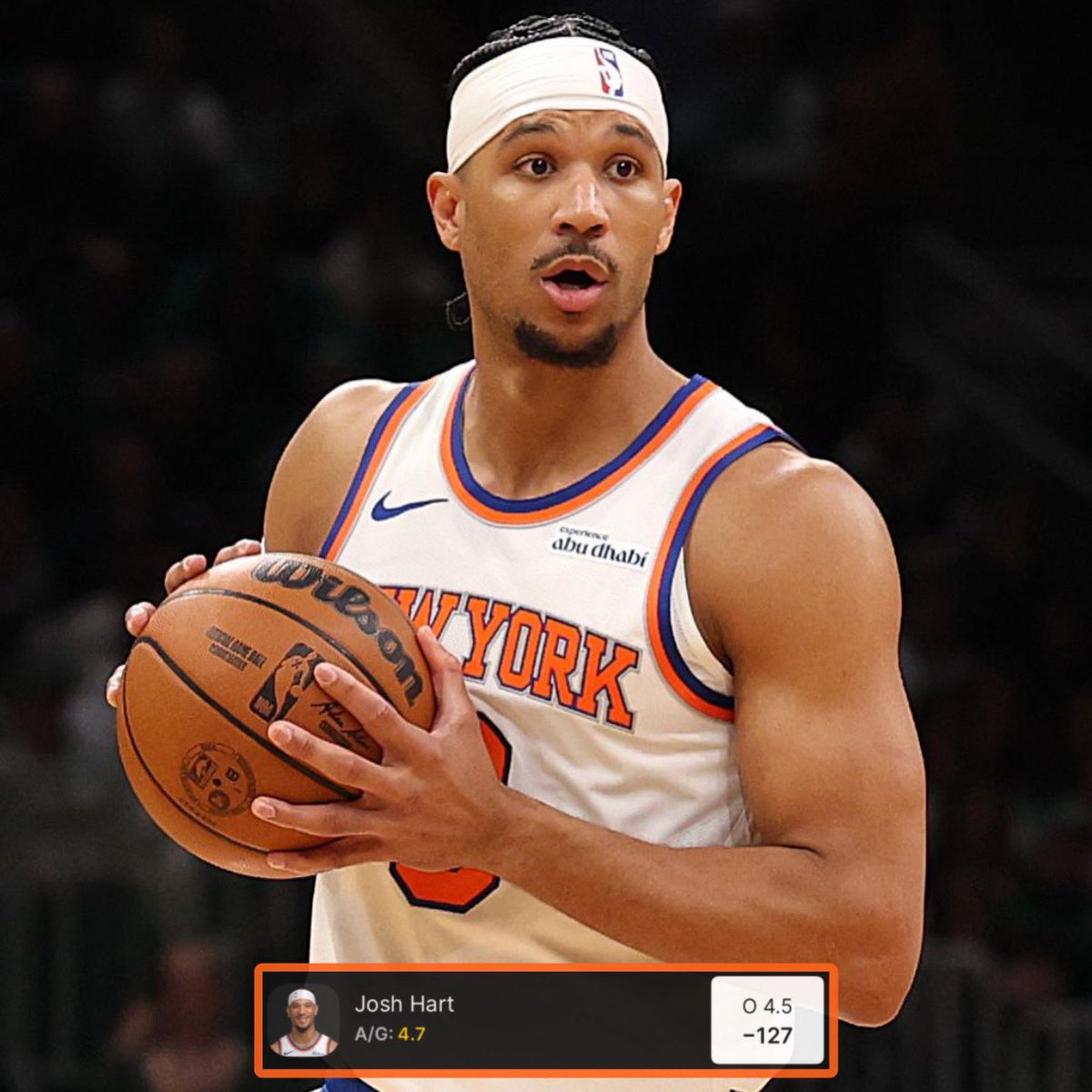 srfernba's tweet image. TOP 🥇 PICK NBA 

Josh Hart Over 4.5 Asis

Hart viene superando la línea en 100% L5 y 70% L10, si contamos que juega contra una de las 3 peores defensas de la liga que es Hornets debería ser fácil para él

#FreePicks #JoshHart #PlayerProps #picknba #nbapicks #betnba #nba