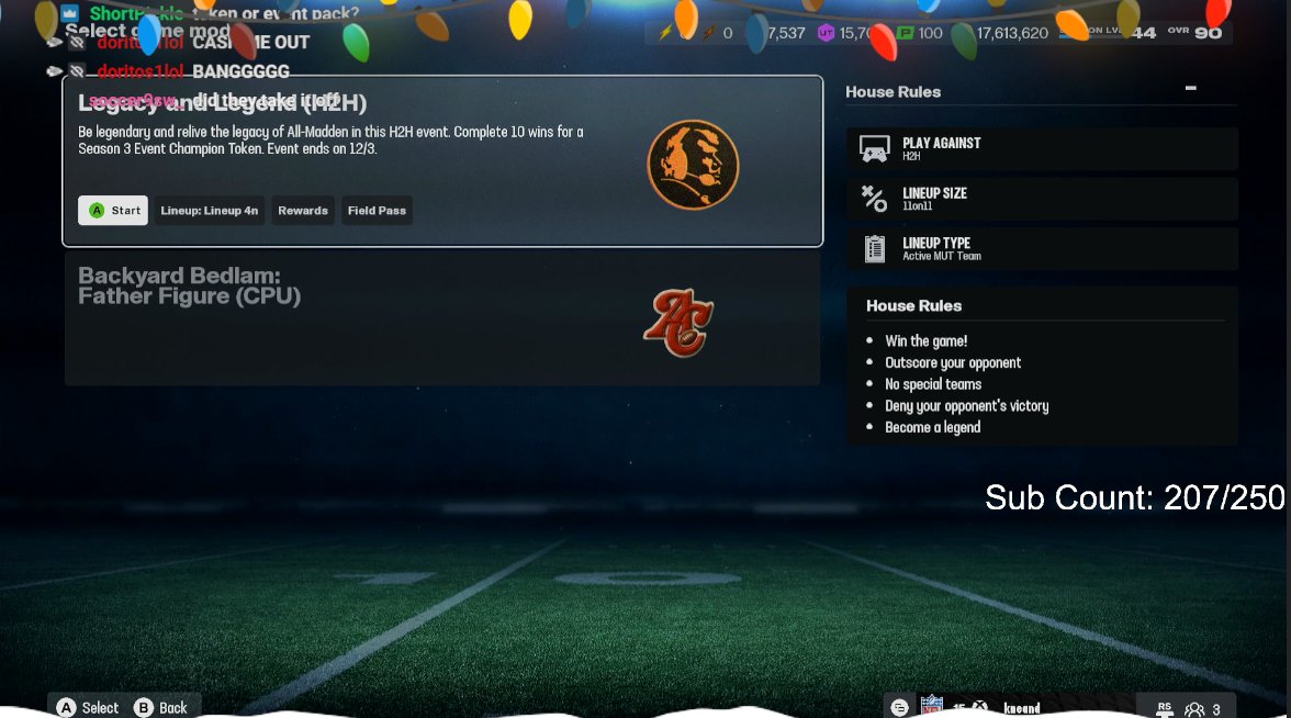 kneand_'s tweet image. Event is BACK out of the game once again...

Will they fix it this time?