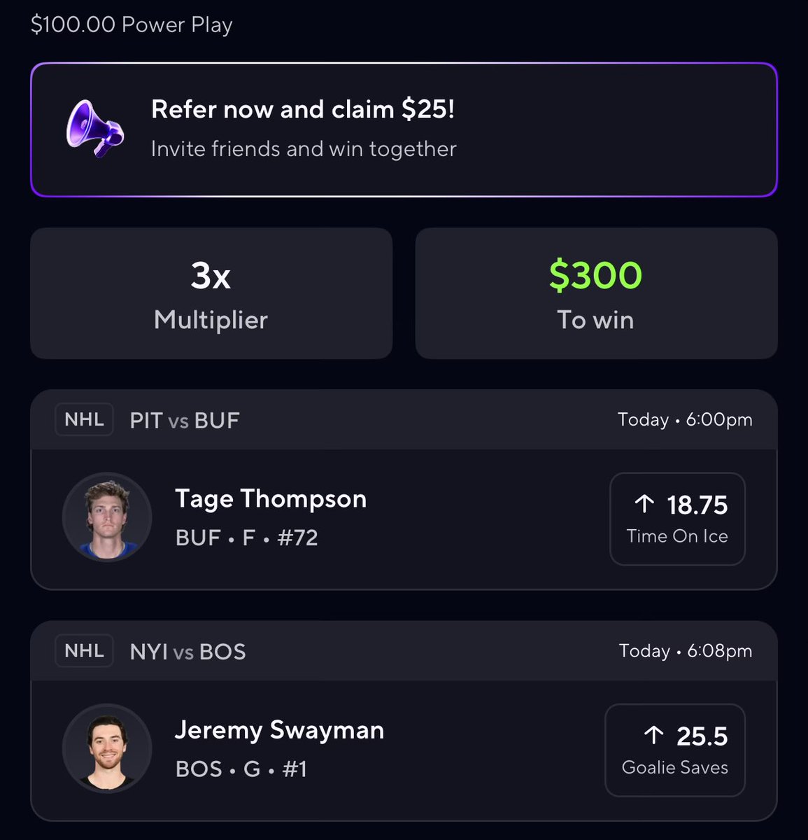 🚨🚨🚨🚨INCOMING COLLAB WITH <a href="/lockdownprops/">lockdown</a> 🚨🚨🚨🚨

🫵🫵🫵 Join the FREE discord: discord.gg/3TTV2wzeY

🫵🫵🫵 Join the FREE WHOP: whop.com/sv-slips 

prizepicks.onelink.me/gCQS/shareEntr…

#GamblingX #PrizePicks #NFL #NHL