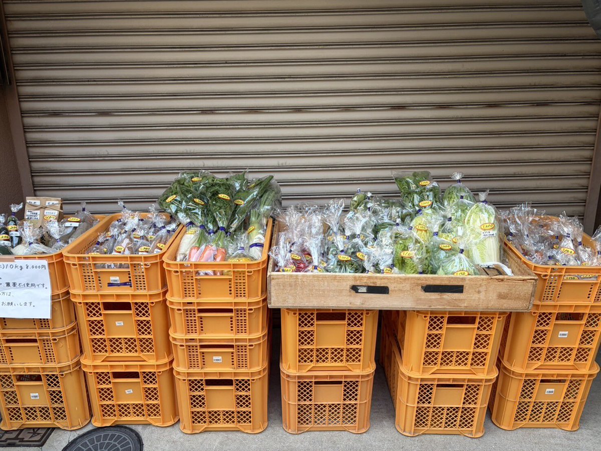 おは菜園🍅🍠

ゆうなお菜園直売所1号店オープンしてます🏬

Googleマップ検索🔍にて『ゆうなお菜園』で表示されますのでよろしくお願いします🥬