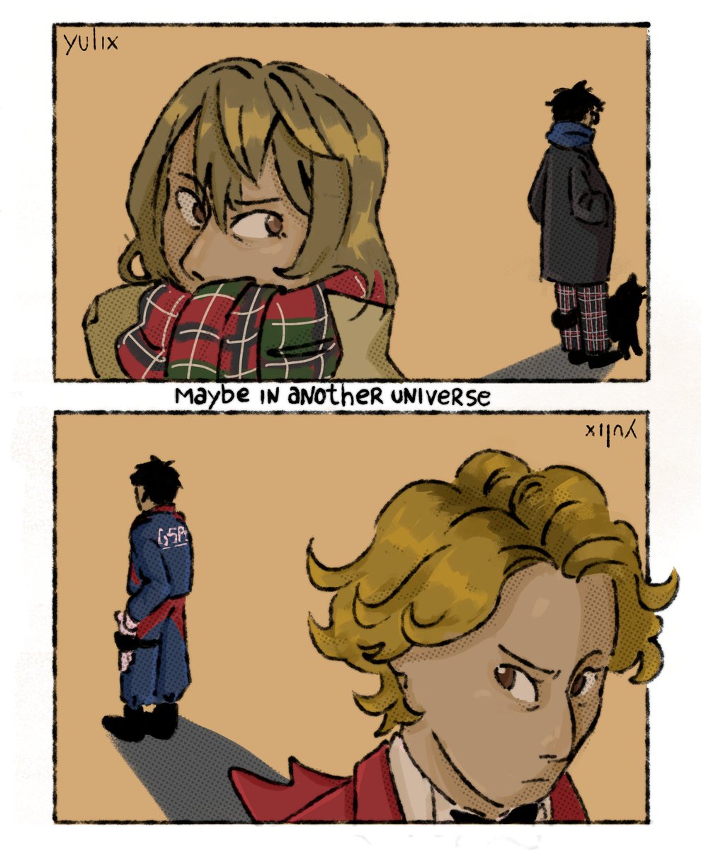 yuwlixx's tweet image. maybe in another universe 
#LUPAT #P5R