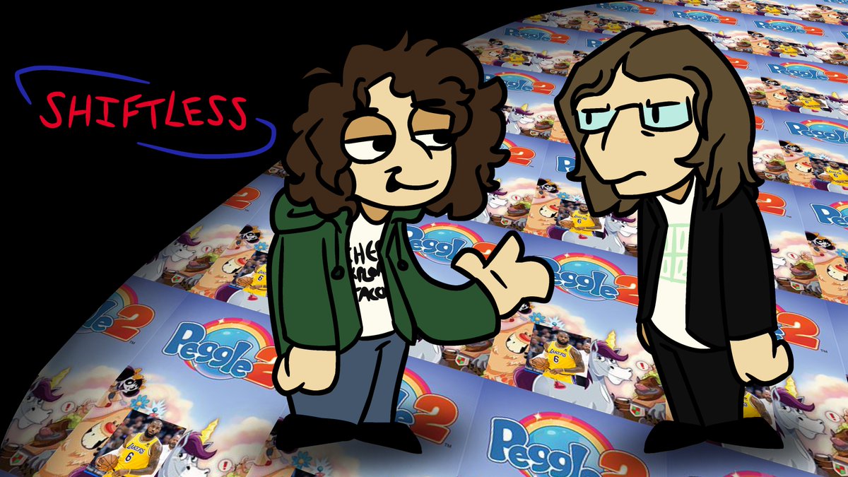 gorb_the's tweet photo. fanart of a niche youtube indie show that ISNT animated because im a sucker for stupid obscure shit #shiftless https://t.co/6mX5EWOV31