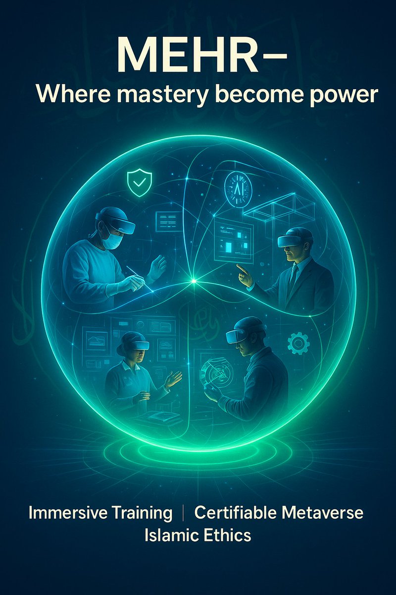 IchamLabodja's tweet image. 🚀MEHR is the tool for tomorrow’s experts: realistic simulators,AI guidance,blockchain-backed credentials
A visionary project shaping the future of mastery

sidrastart.com/project/8c60c4…

t.me/MehrEM2004

@MehrMetaverseEs @sidrachain @maljefairi