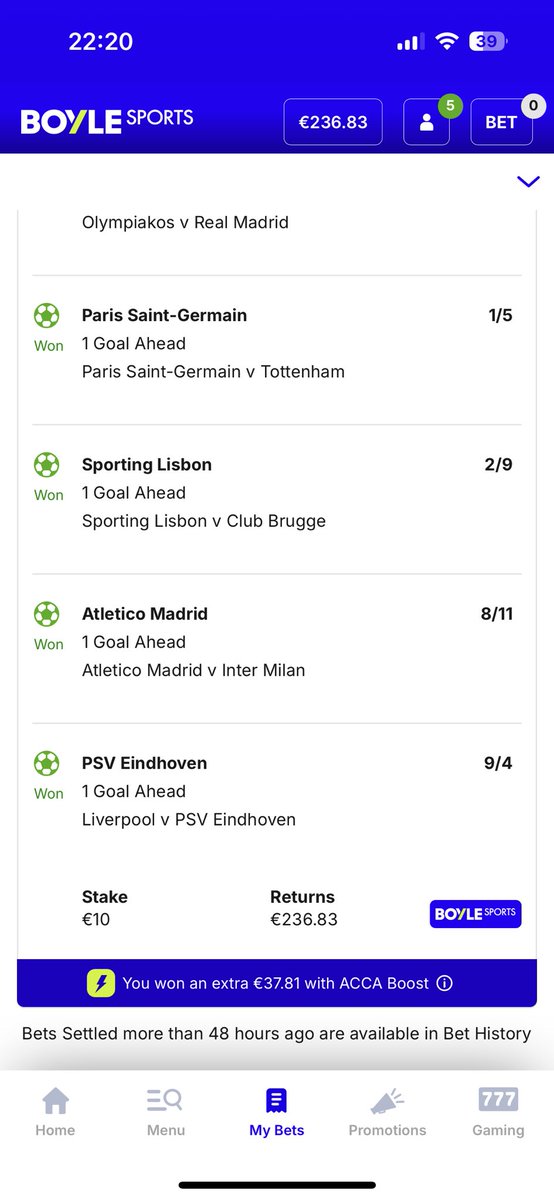 cbrett86's tweet photo. @BennyBoyTips Took the 9/4 for 1up https://t.co/FvbplyE1C1