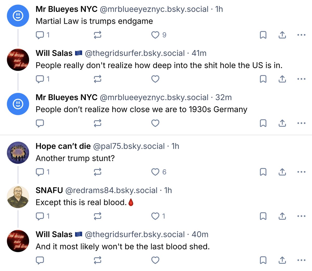 MrAndyNgo's tweet image. &quot;dont enforce fascism and you won&apos;t get shot.&quot;

Antifa and leftists on Bluesky are celebrating the ambush shooting of the National Guard troops near the White House. They repeat the false claim being popularized by leftists that those troops are following illegal orders from the…