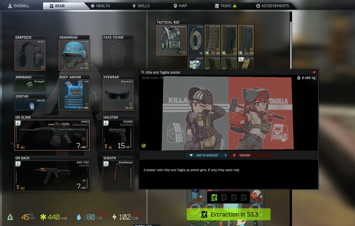 Rectorol's tweet image. This is the best poster in Tarkov