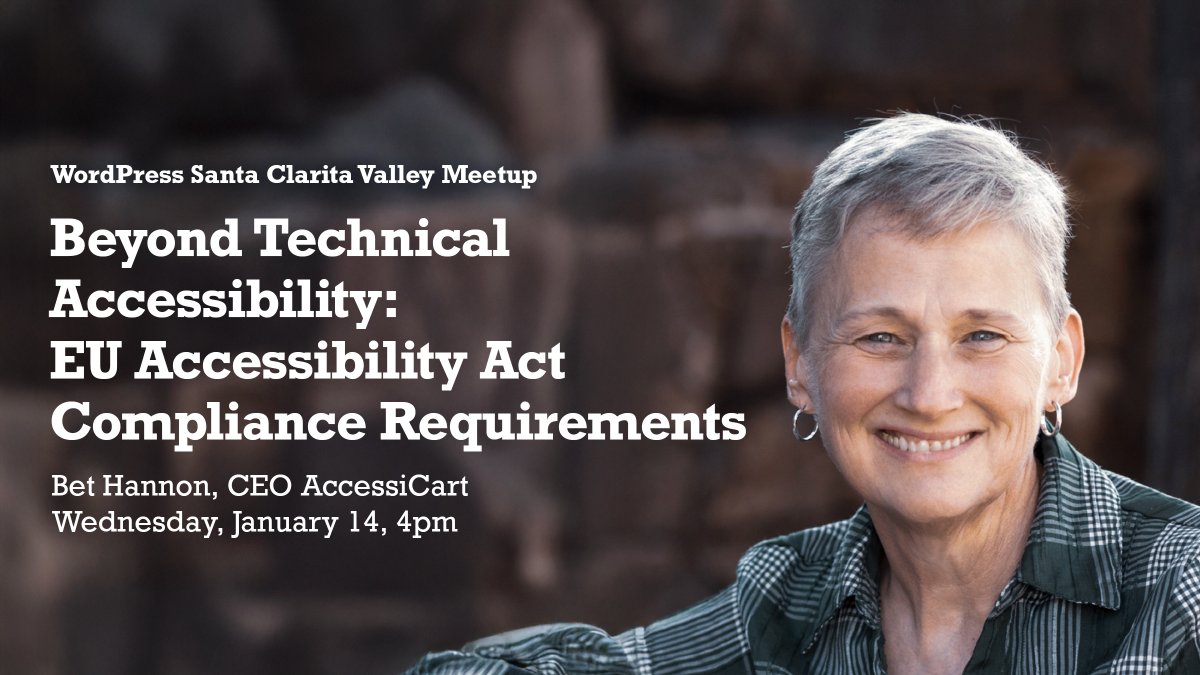 WordPress Santa Clarita Valley Meetup tweet media