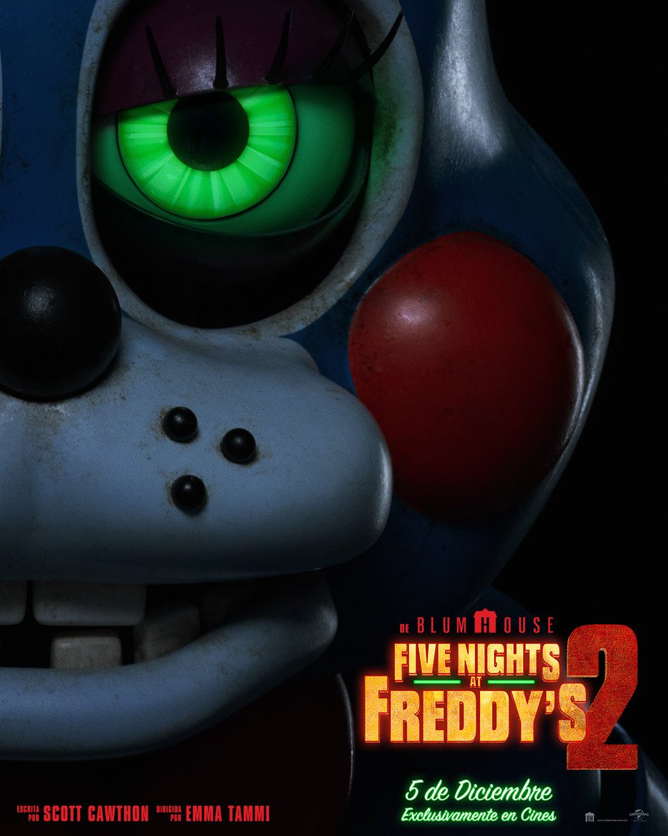 FuntimeCove's tweet photo. :000000 

#NewPoster #fnaf2movie #FiveNigthsatFreddys https://t.co/LZ76qnE7Zo