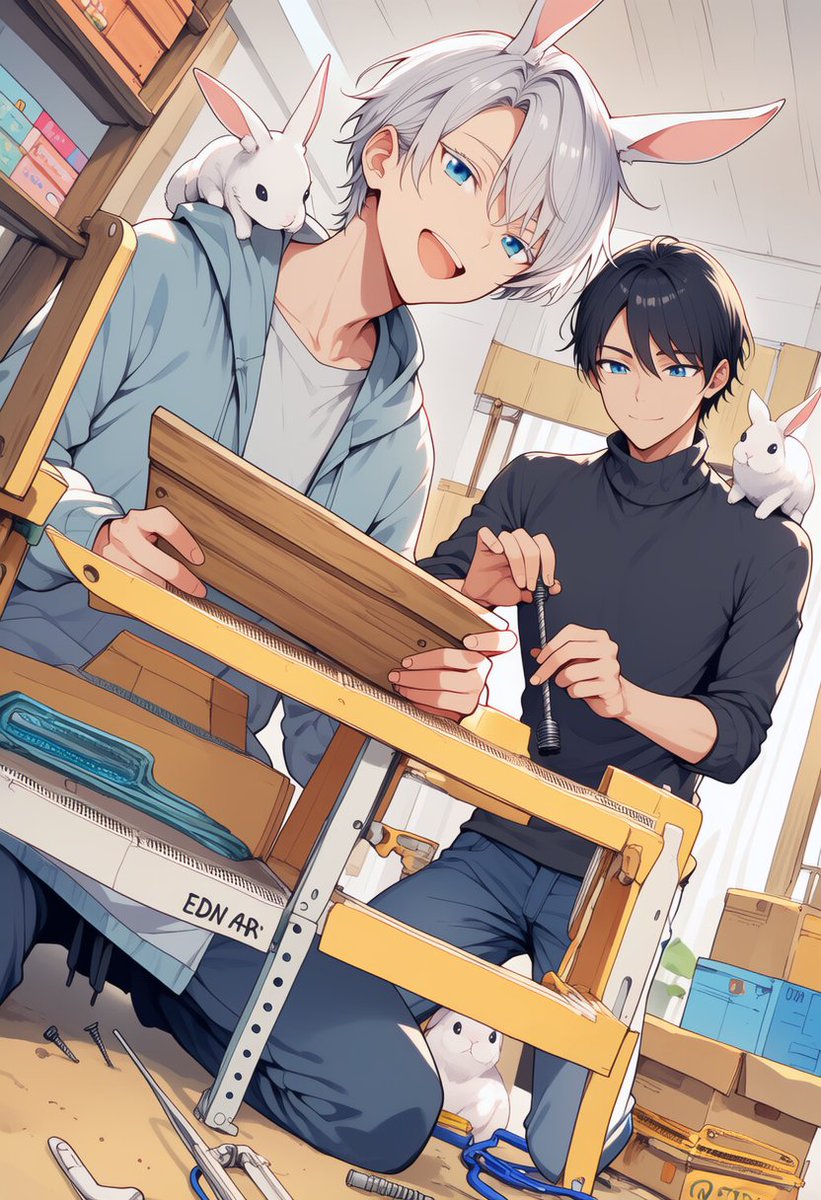 おはようございます！ 日刊白ウサマガジンです！ 本日11月27日「組立