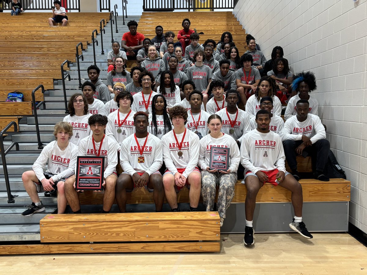 The Varsity took 3rd at our 20 team Thanksgiving Invitational while the JV finished as Tournament Champions. #thankful <a href="/keith_jannett/">Keith Jannett</a> <a href="/BrianWolfe75/">Brian Wolfe</a> <a href="/brendanklynch/">Brendan Lynch</a>  <a href="/AthleticsArcher/">ArcherTigersAthletics</a> <a href="/ArcherHSTigers/">Archer High School</a>