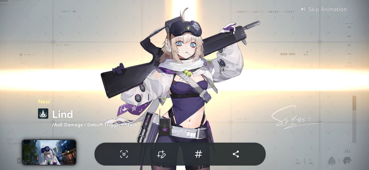 By the skin of my teeth