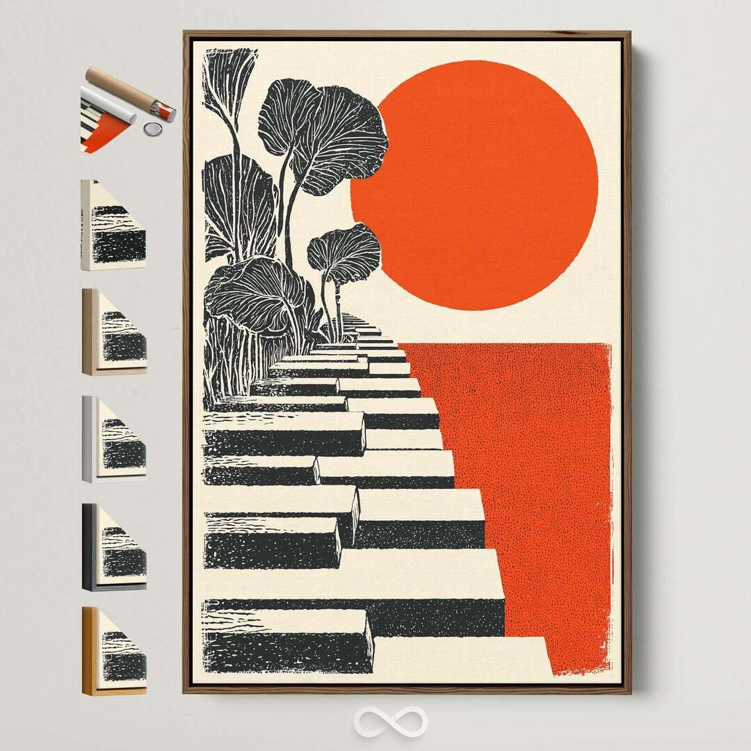 Artoholicas's tweet image. Orange Sun &amp;amp; Stairs Art Print - Botanical Geometric Canvas, Minimalist Wall Decor for L...
artoholica.com/en-gb/products…
#ArtPrint #BotanicalArt #GeometricDesign #MinimalistDecor #WallArt #HomeDecor #LivingRoomArt #ModernArtwork #CanvasPrint #InteriorDesign