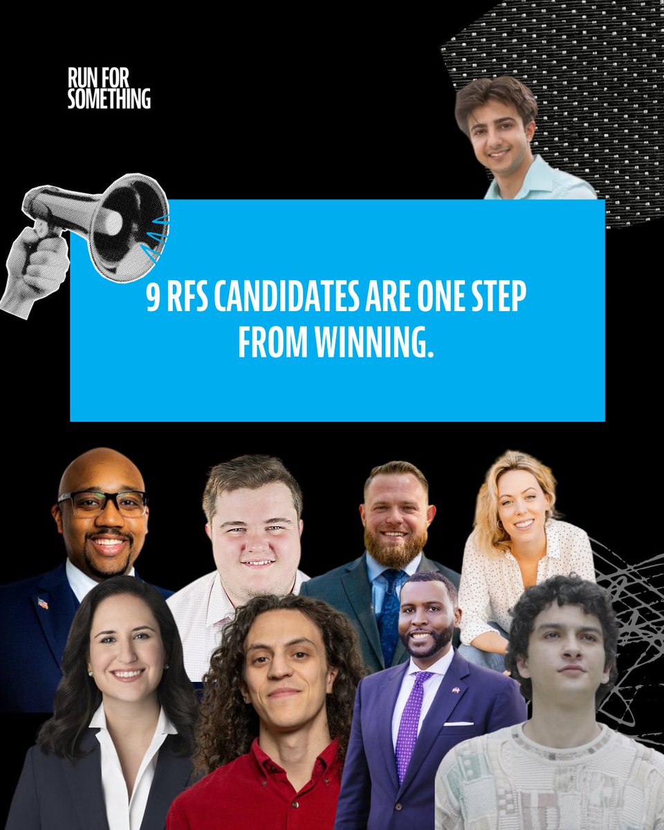 runforsomething's tweet image. Nine RFS candidates are headed to runoffs in Georgia, Florida, New Jersey, and Texas. The energy is real, the stakes are high, and young leaders are driving the momentum. 

Keep your eyes on these races, the next wave of local leadership is loading.