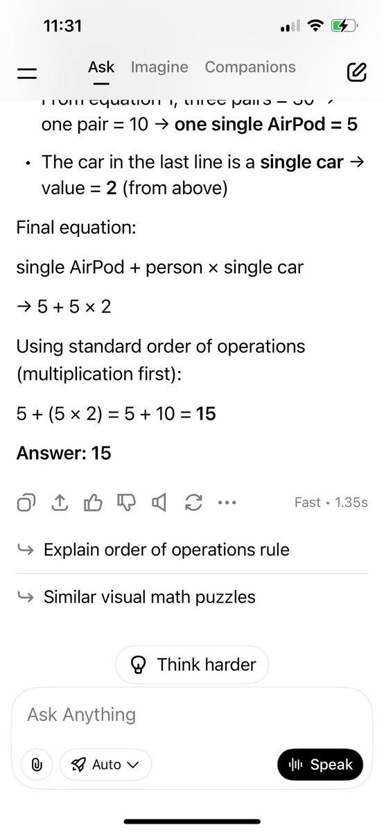 etoulba's tweet photo. @elonmuskTN @grok @ChatGPTapp @GeminiApp 

How come they all gave me different answers? Anyone can explain? This is ridiculous!! https://t.co/SPtCbMdRB6