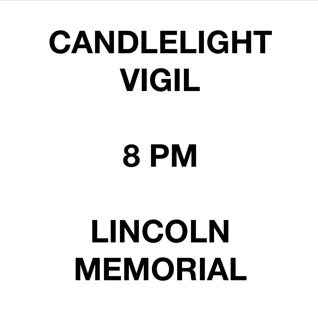 The_JBS's tweet image. D.C. AREA PATRIOTS!

A CANDLELIGHT VIGIL is being held at the steps of the LINCOLN MEMORIAL TONIGHT 8 PM

If you are in the D.C. area, now is your opportunity to show up for your country.