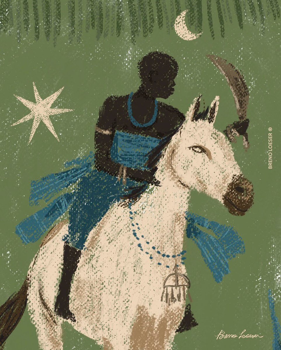 bruxocris's tweet image. Ogum na regencia de 2026 
arte: @BrenoLoeser 

2026 chega com uma energia que não gosta de enrolação. É ano de caminho abertos, de decisões que não deixam espaço para serem adiadas, empurradas, de assumir aquilo que você sabe que já é seu. Ogum imprime um ritmo rápido, prático e…