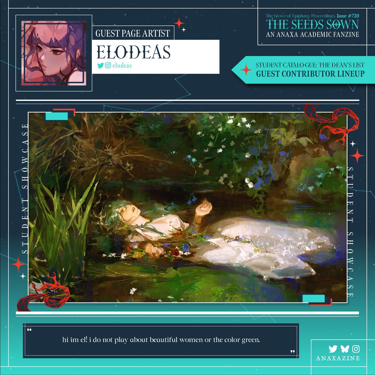 🌿 GUEST | 嘉宾 | ゲスト 🌿 Our next guest is @elodeas as a Page