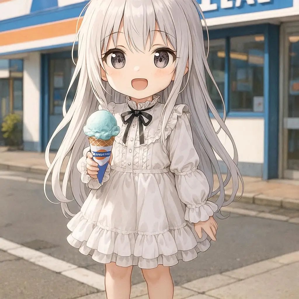 kerokero1023's tweet image. おはアーイス🍦😊🐸✨
#GPT4 #AIイラスト