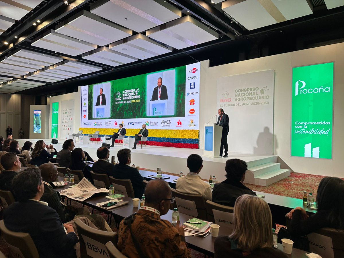 El primer día del Congreso de la SAC dejó reflexiones clave para el futuro del sector, especialmente en seguridad física y jurídica. Temas que hacen parte de los #43CaminosParaCumplirleAlCampo, lo que resalta la importancia de trabajar unidos por el desarrollo sostenible del agro