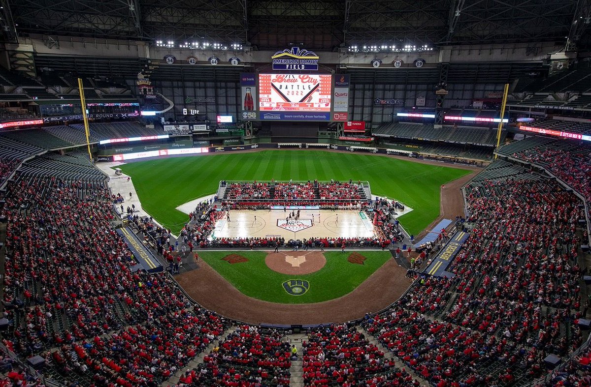 T3Bracketology's tweet image. When not on campus, college basketball is meant to be played at places like this.