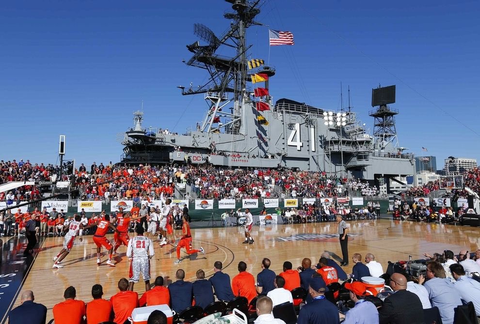 T3Bracketology's tweet image. When not on campus, college basketball is meant to be played at places like this.