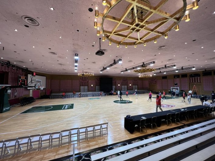 T3Bracketology's tweet image. When not on campus, college basketball is meant to be played at places like this.