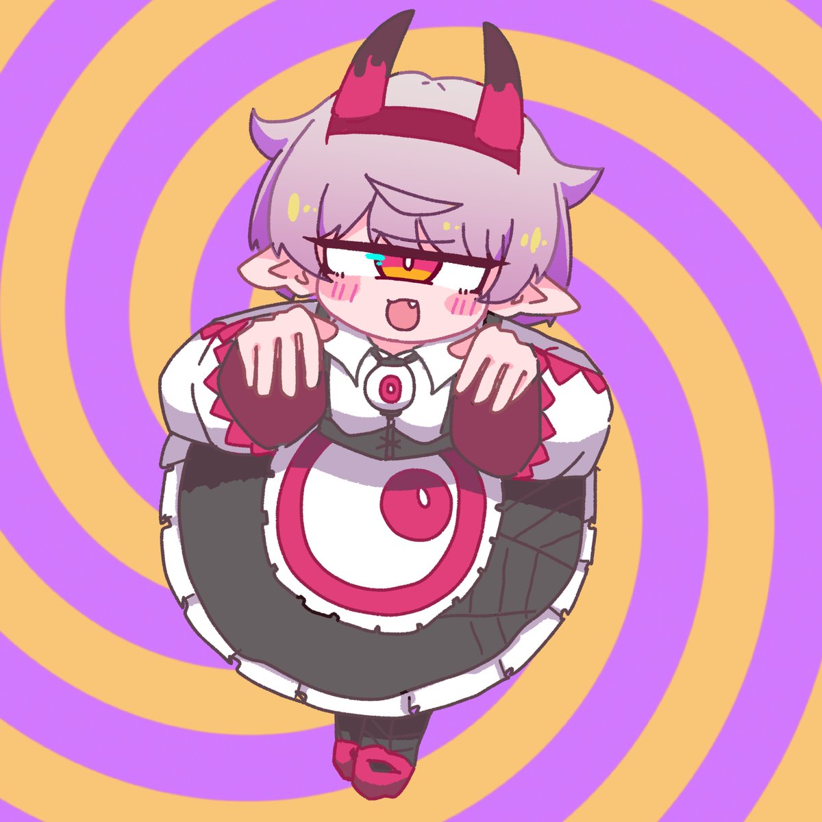 ハロウィンぽい衣装マモ～ノ